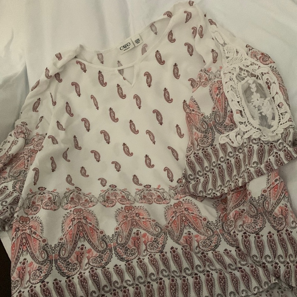 Feminine Paisleys Top